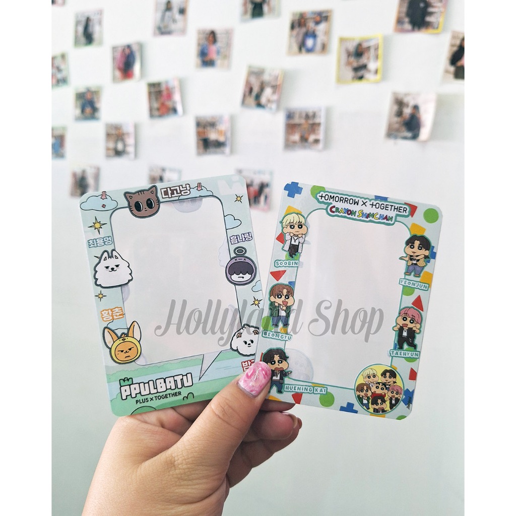Toploader PC Holder Deco Sticker (FREE Photocard) TXT Unofficial Fanmade