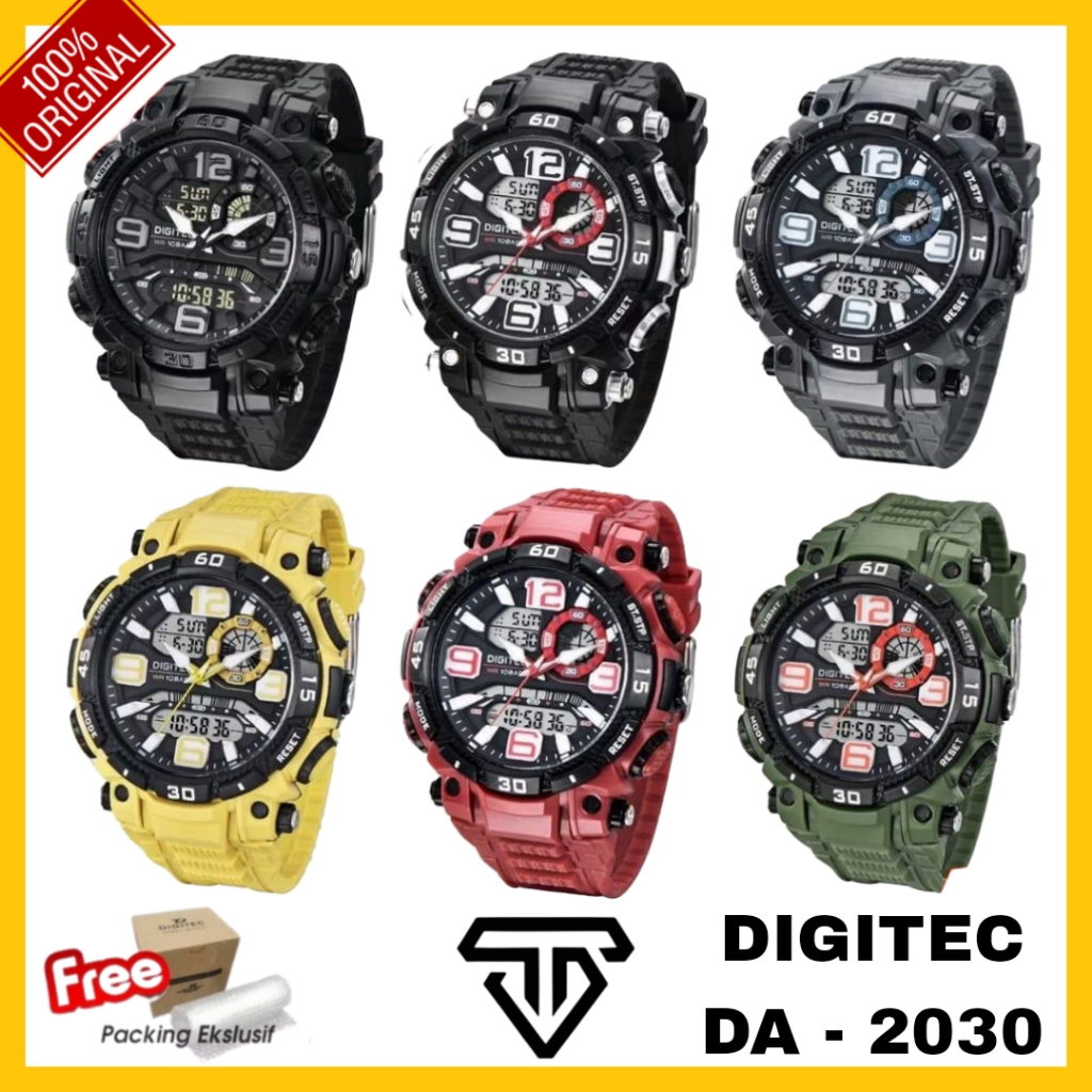 DIGITEC DA 2030 / DA-2030 / DA2030 DG Watch Jam Tangan ORIGINAL