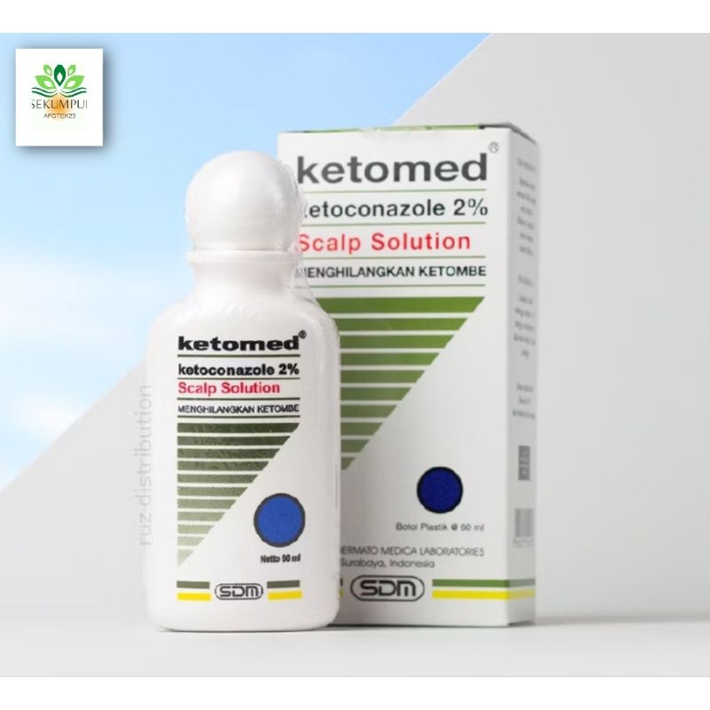 Ketomed Scalp Solution Shampoo Anti DHT dan Anti Ketombe (SA)