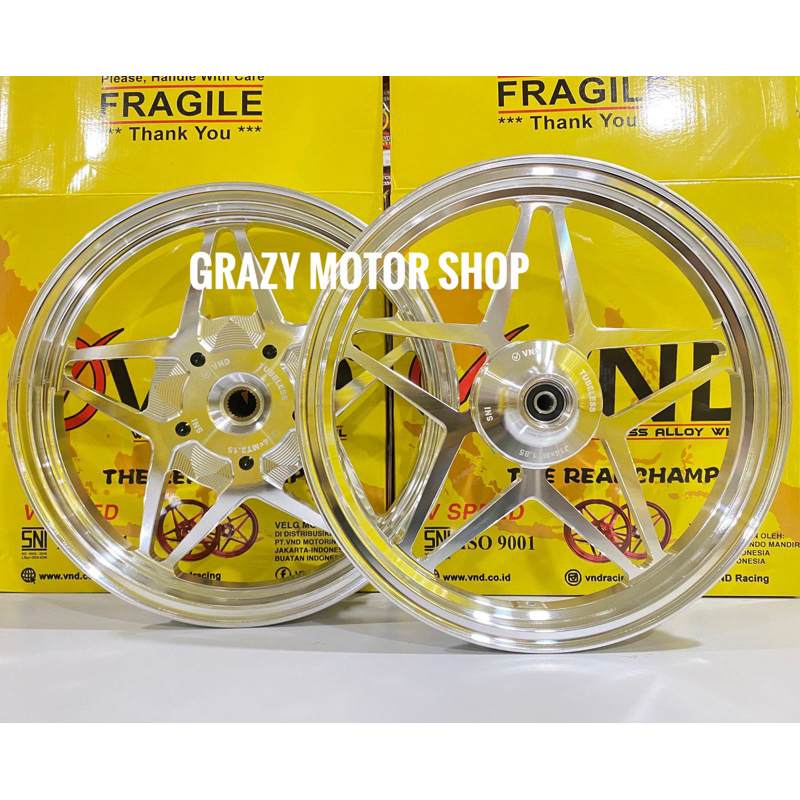 VELG VND V SPEED V1 RING 14 VARIO 125 VARIO 150 & VELG VND V SPEED V1 BEAT SCOOPY & VELG VND V SPEED