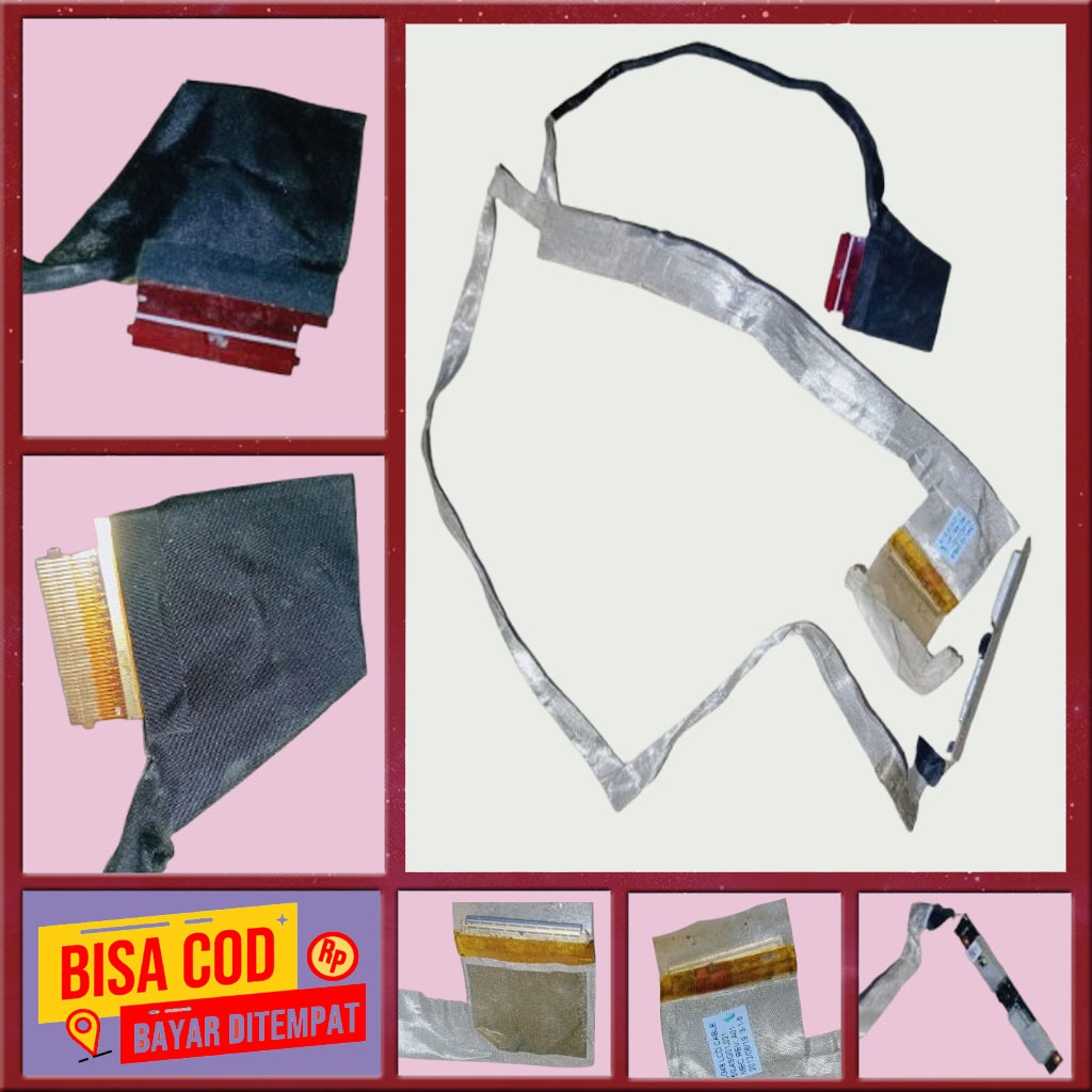 LVDS Flexible Fleksible Flexibel Fleksibel Dell P07t 40 Pin