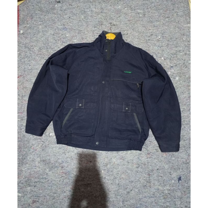 VINTAGE WORK JACKET KISTER NOHMI NAVY JAPAN BRAND