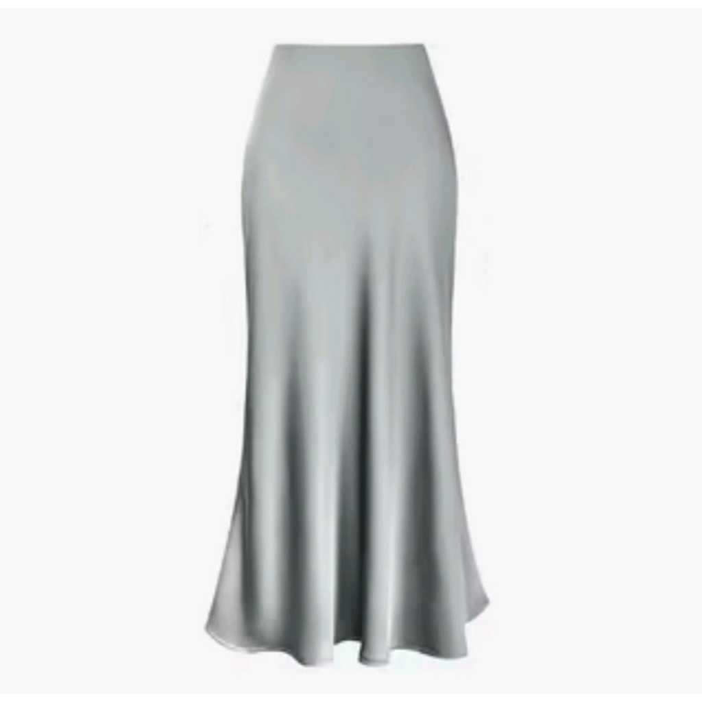 Rok Satin Silk Premium - Rok - Rok Satin Long Skirt - Rok Satin Panjang