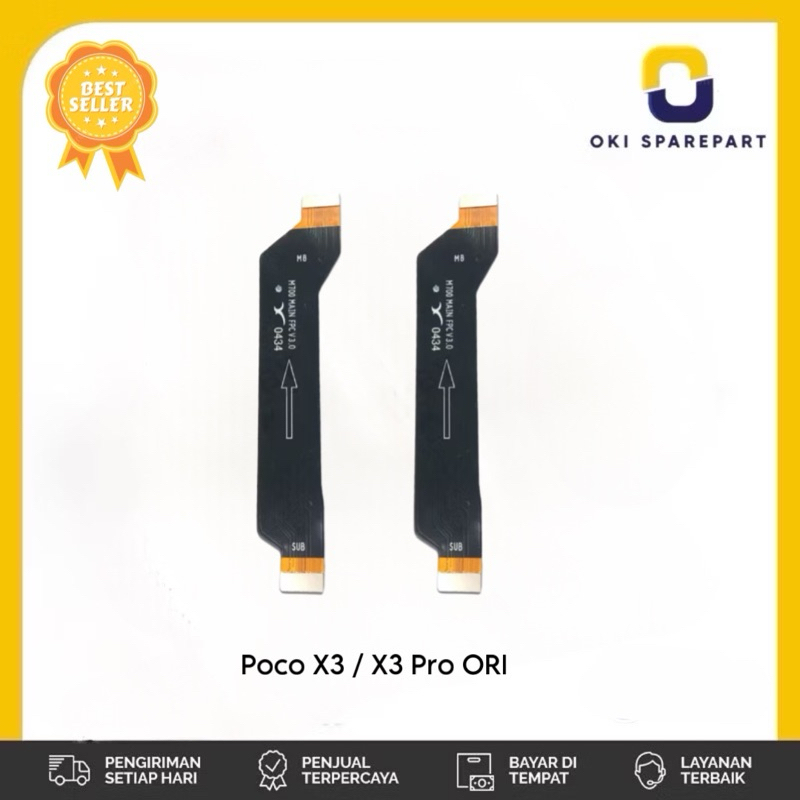 FLEXIBLE MAINBOARD MAIN BOARD FPC UI XIAOMI POCO X3 PRO / X3 NFC ORIGINAL
