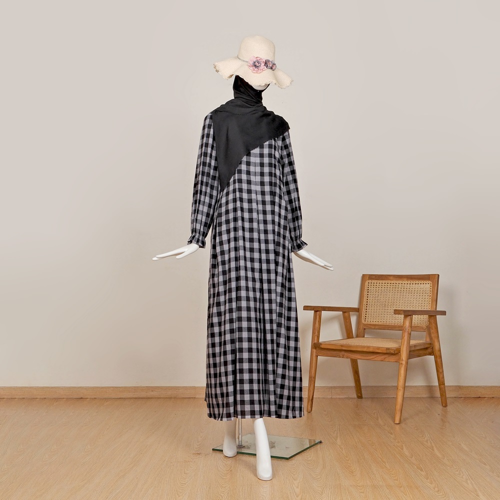 TERMURAH LE KHARI DRESS MAYA GAMIS KATUN GAMIS BUSUI SIZE S - XL