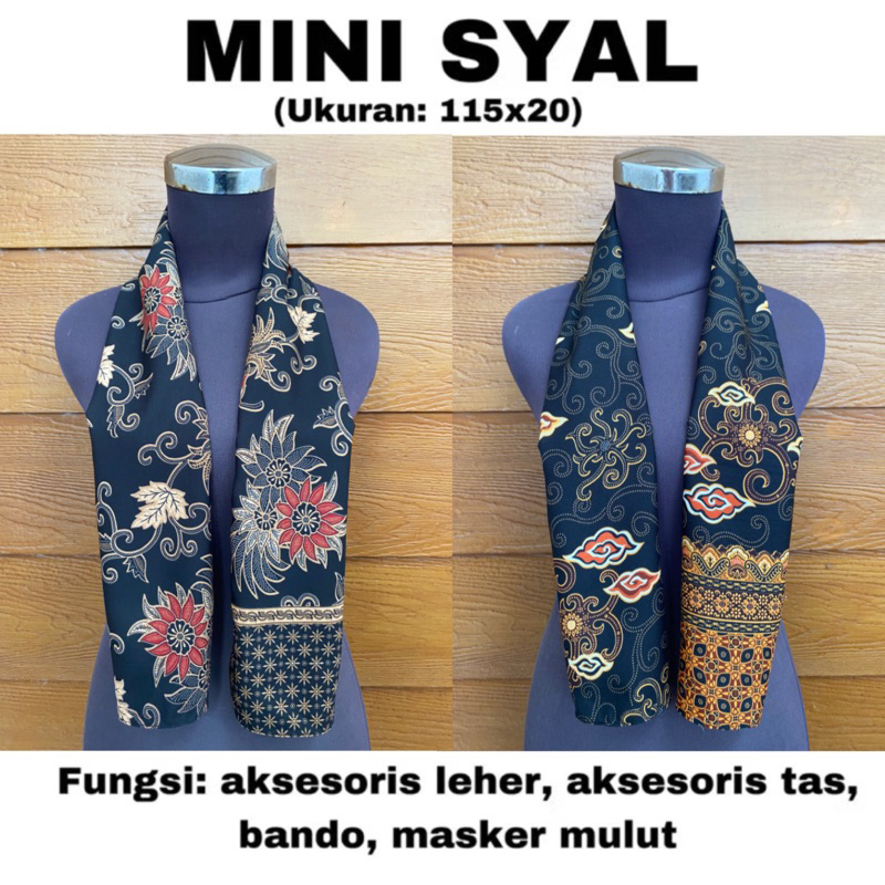 MINI SYAL/MINI SCRAFT syall motif wanita leher neckscarf fashion