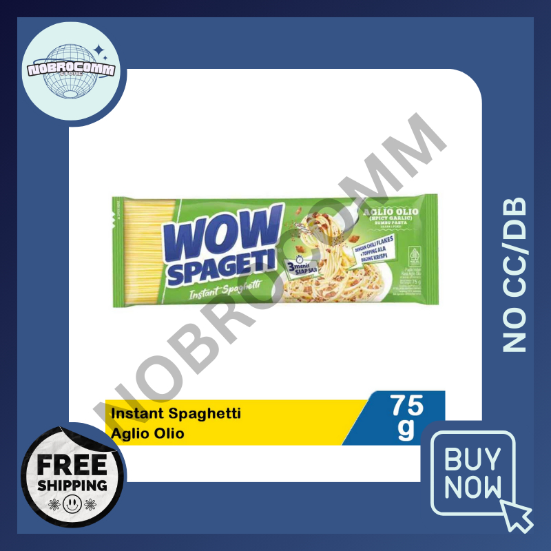 

PAKET 8 Pasta WOW Spageti Aglio Olio