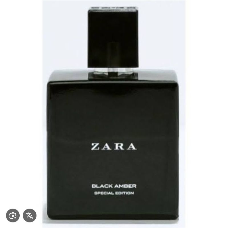 Parfum Zara Black Amber Special Edition 100ml wanita (original reject no box eropa)