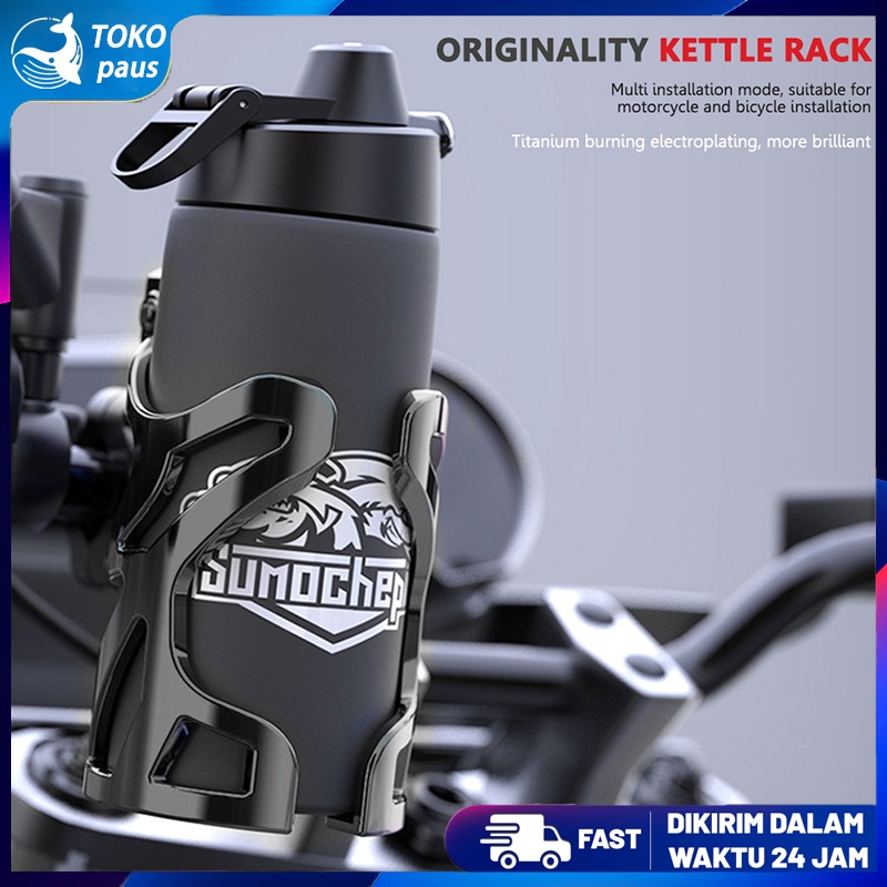 Holder botol minum motor/holder botol minum/braket botol minum sepeda