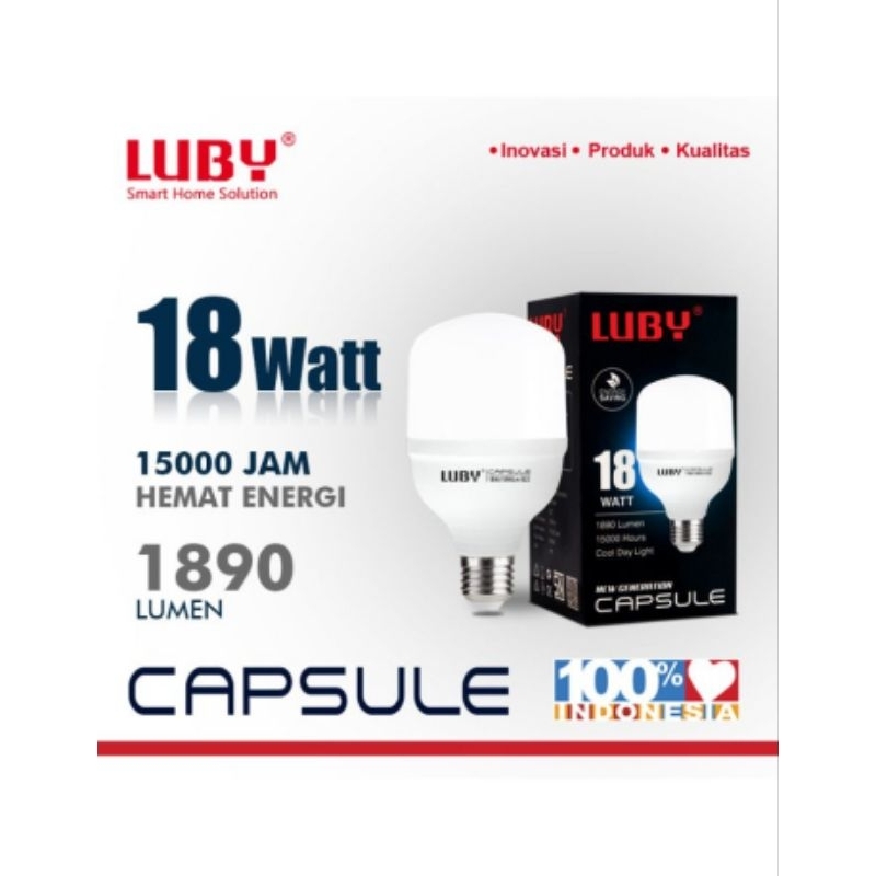 [COD]Lampu Led Capsule Luby 18Watt