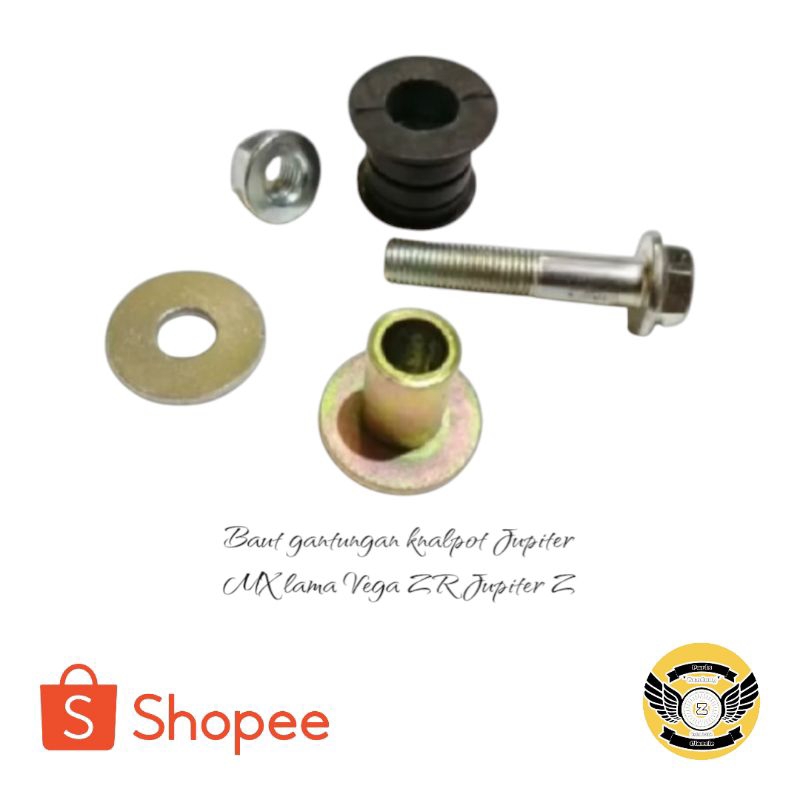 Baut baud gantungan knalpot Yamaha Jupiter MX lama old Jupiter