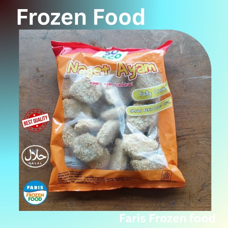 

SO ECO Nugget Naget Ayam Chicken Enak murah praktis