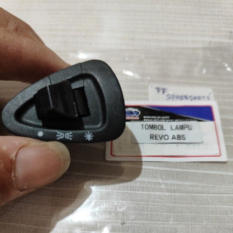 CRUN TOMBOL LAMPU DEPAN REVO ABSOLUTE /BLADE /VARIO 110 TECHNO CBS /SWITCH UNIT LIGHTING /TOMBOL SAK