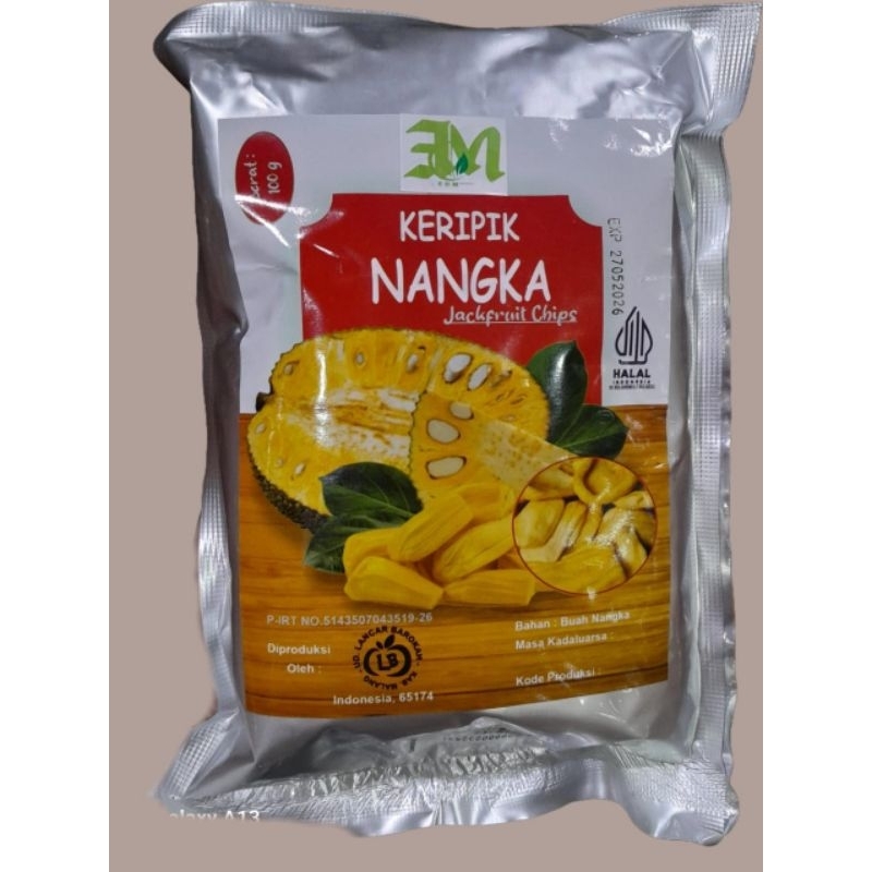 

Kripik nangka khas lombok premium/terlaris/100gr