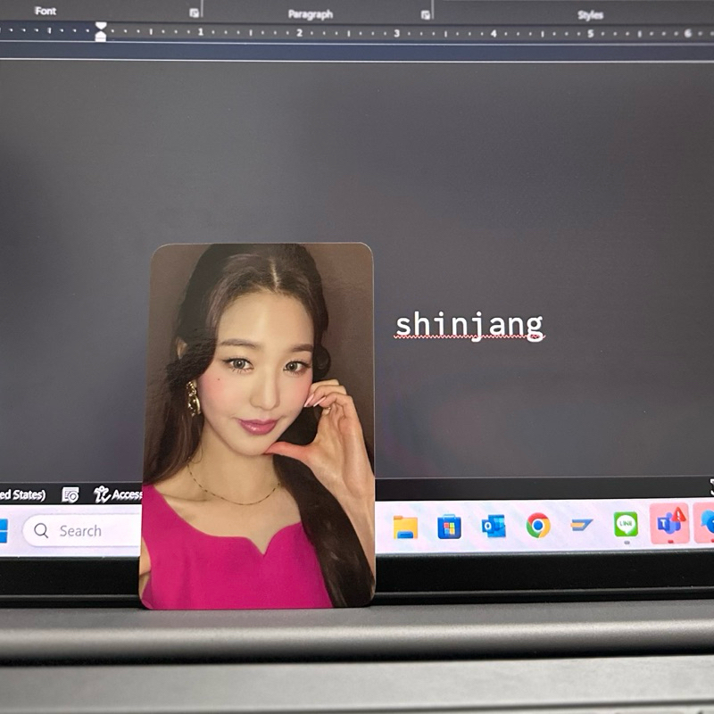 Photocard Wonyoung IVE POB Ktown4u