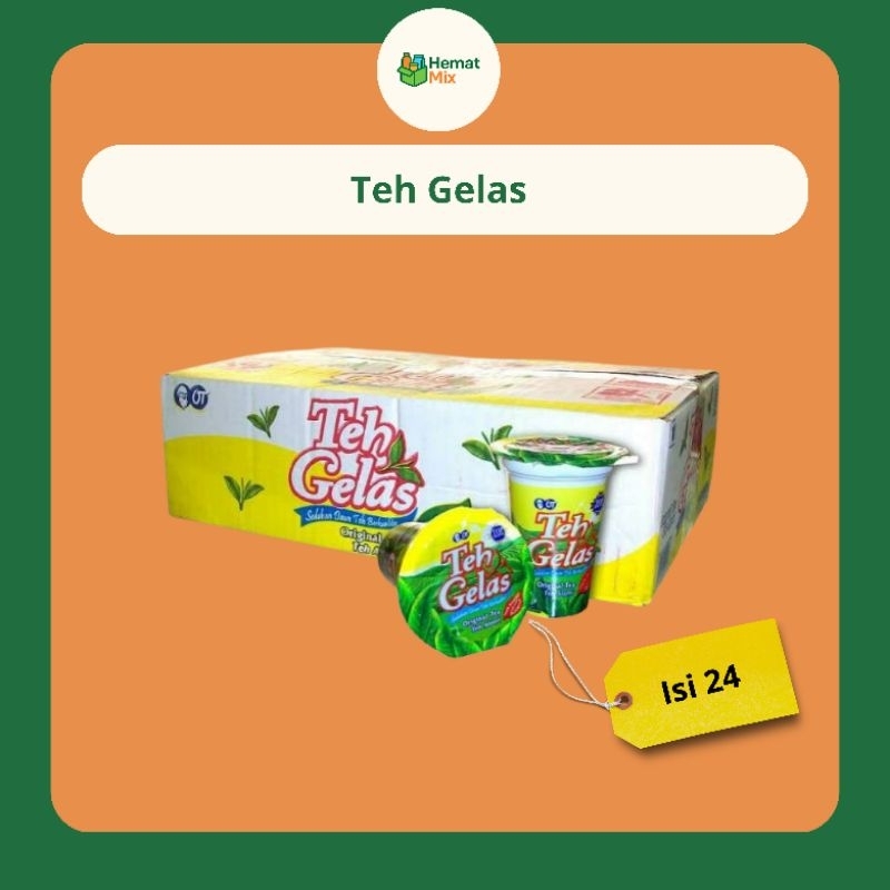 

Teh Gelas Cup 24 pcs – Teh Manis Segar Siap Minum, Praktis dan Ekonomis!