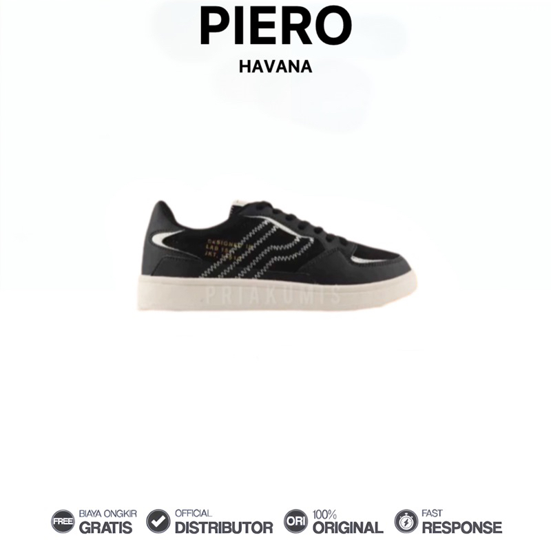 Piero - Sepatu Havana Sneakers Casual Unisex Wanita Pria Original 100%