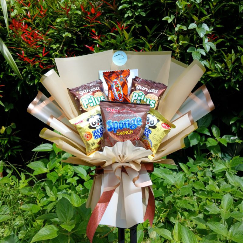 

Buket 20 ribuan, buket snack 20k, buket snack murah