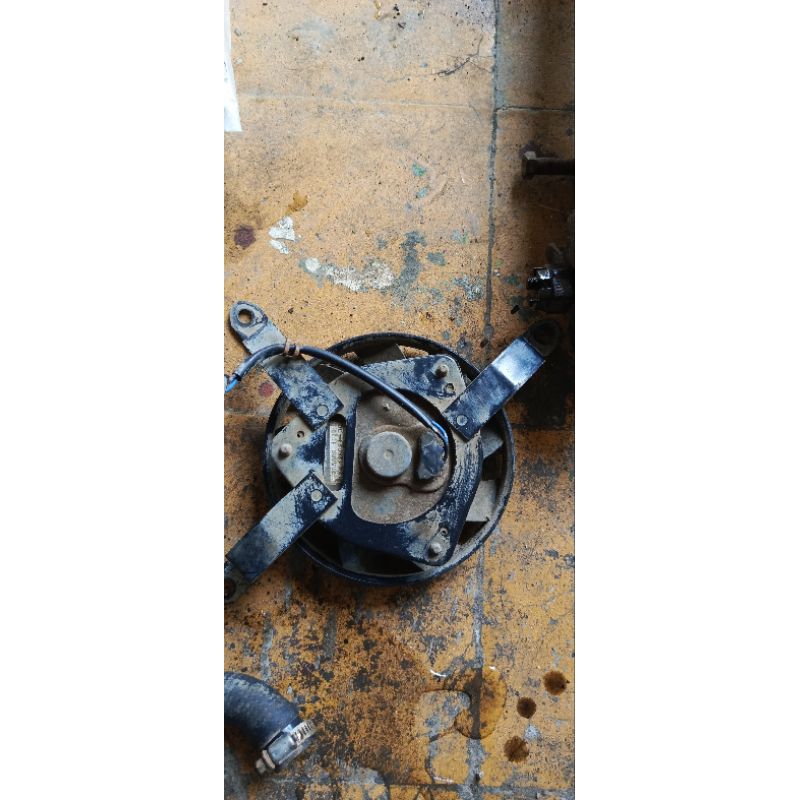 kipas Radiator Ninja 250R karbu