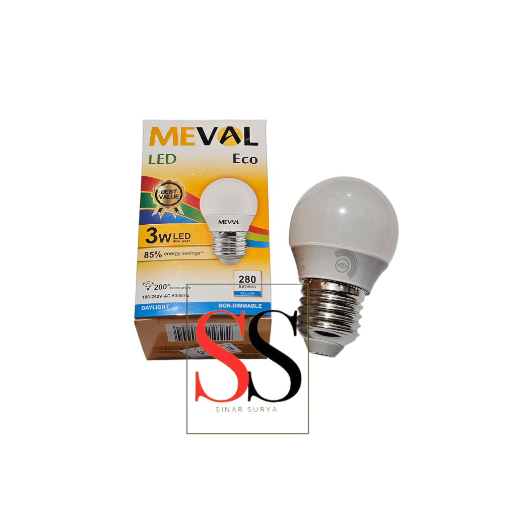 Lampu LED MEVAL.3WATT