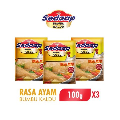 

Sedaap Bumbu Kaldu Ayam 100 gr x3