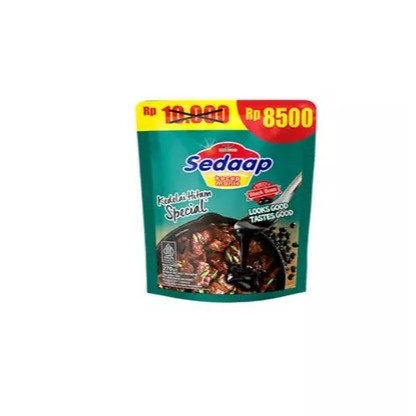 

Sedaap Kecap Manis Kedelai Hitam Spesial Pouch 200 ml / 270 Gram
