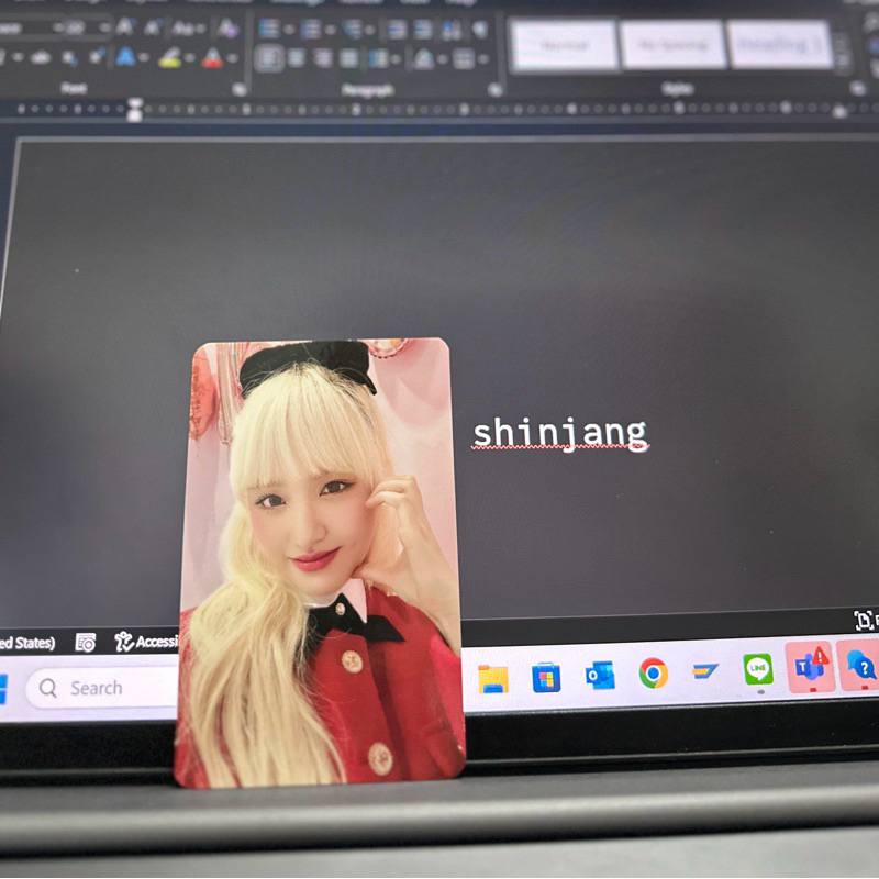 Photocard Liz IVE FC