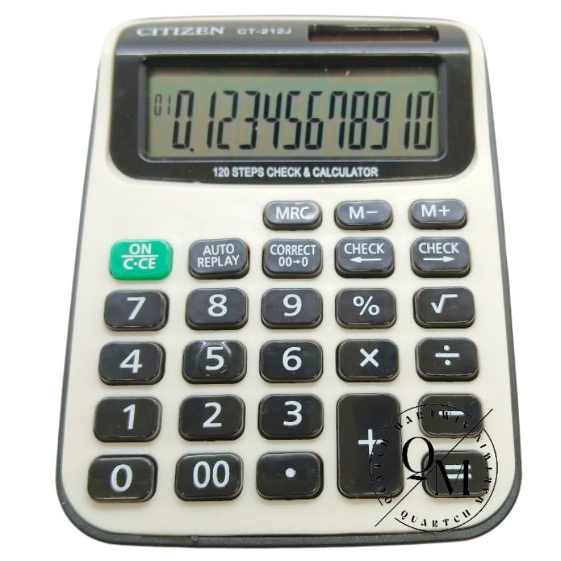 

[CUCI GUDANG] KALKULATOR CITIZEN CT-212J