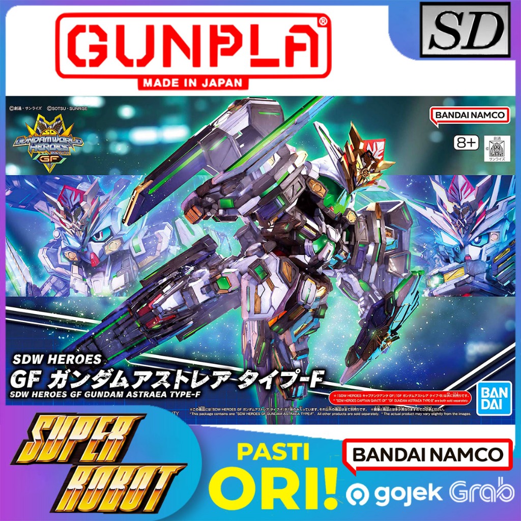 BANDAI SDW GF Gundam Astraea Type F - SD Gundam World Heroes
