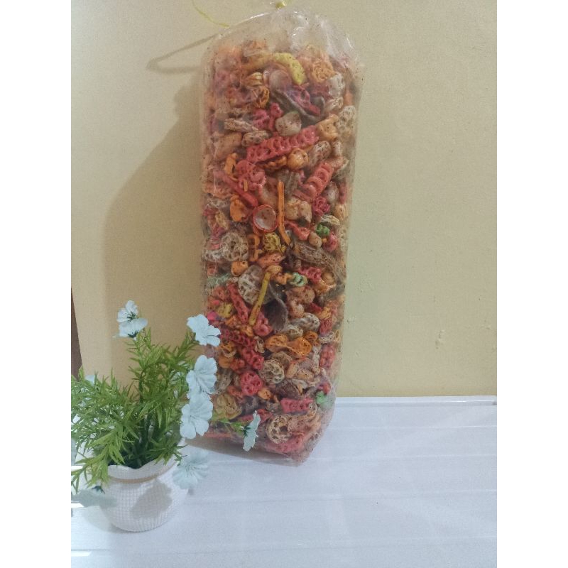 

kerupuk seblak campur