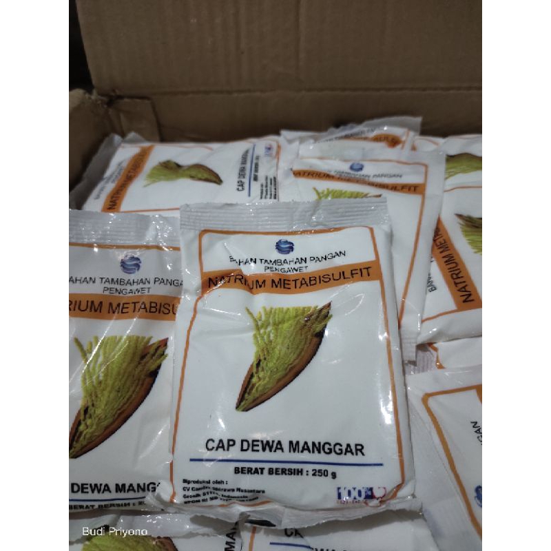 4 pcs natrium metabisulfit @250 gram