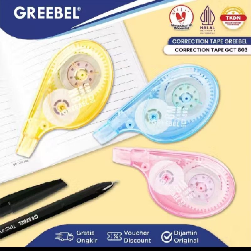 

GREEBEL CORRECTION TAPE GCT-803