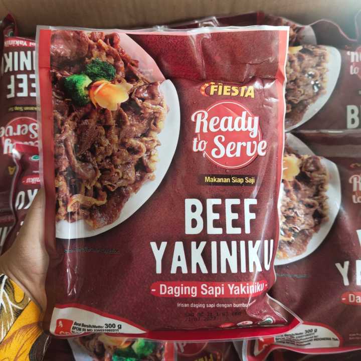 

fiesta beef yakiniku 300 gram