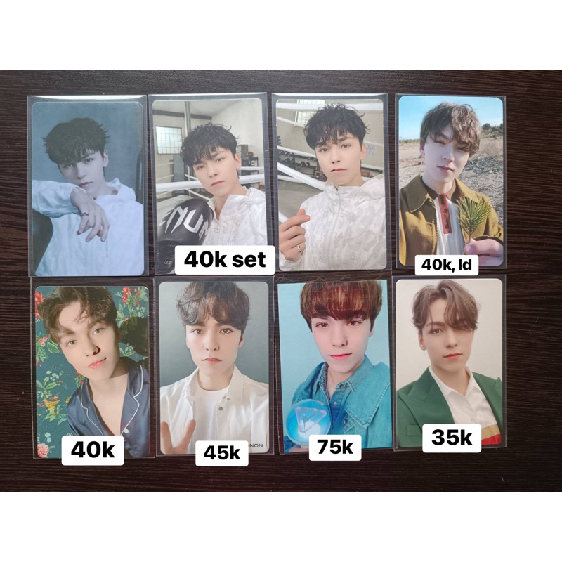 Seventeen Vernon Weverse Wvs FML FTS Face The Sun LD Lucky Draw Soundwave SW Attacca Op 1 Atc HMV Th