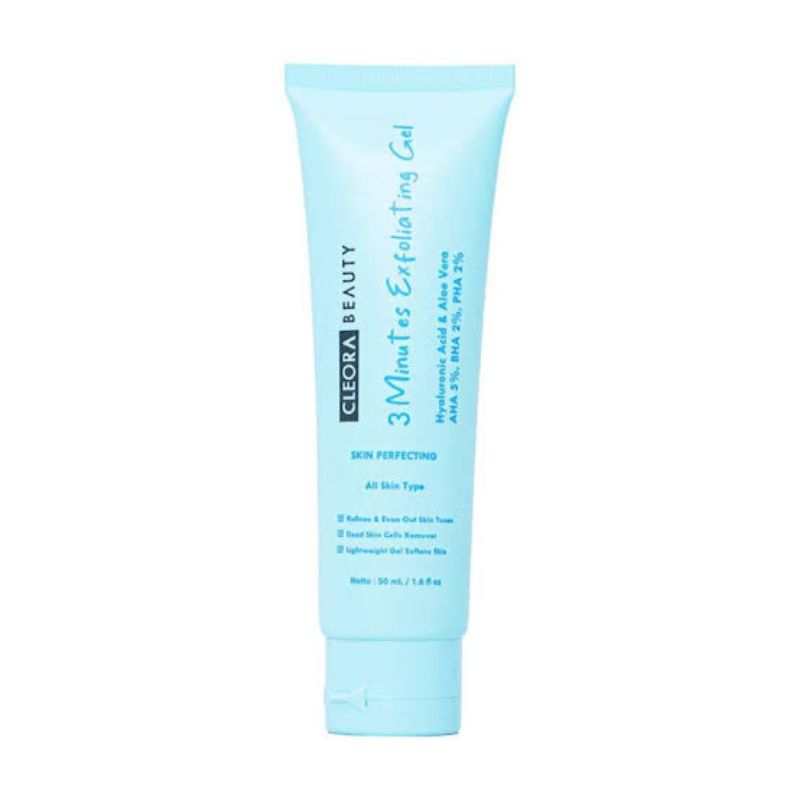 Cleora Beauty 3 Minutes Exfoliating Gel | Cleora Beauty Eksfoliasi
