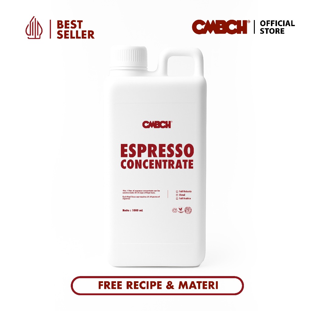 

CMBCH Konsentrat Espresso Cair Robusta Temanggung / Es Kopi susu Blend 1kg