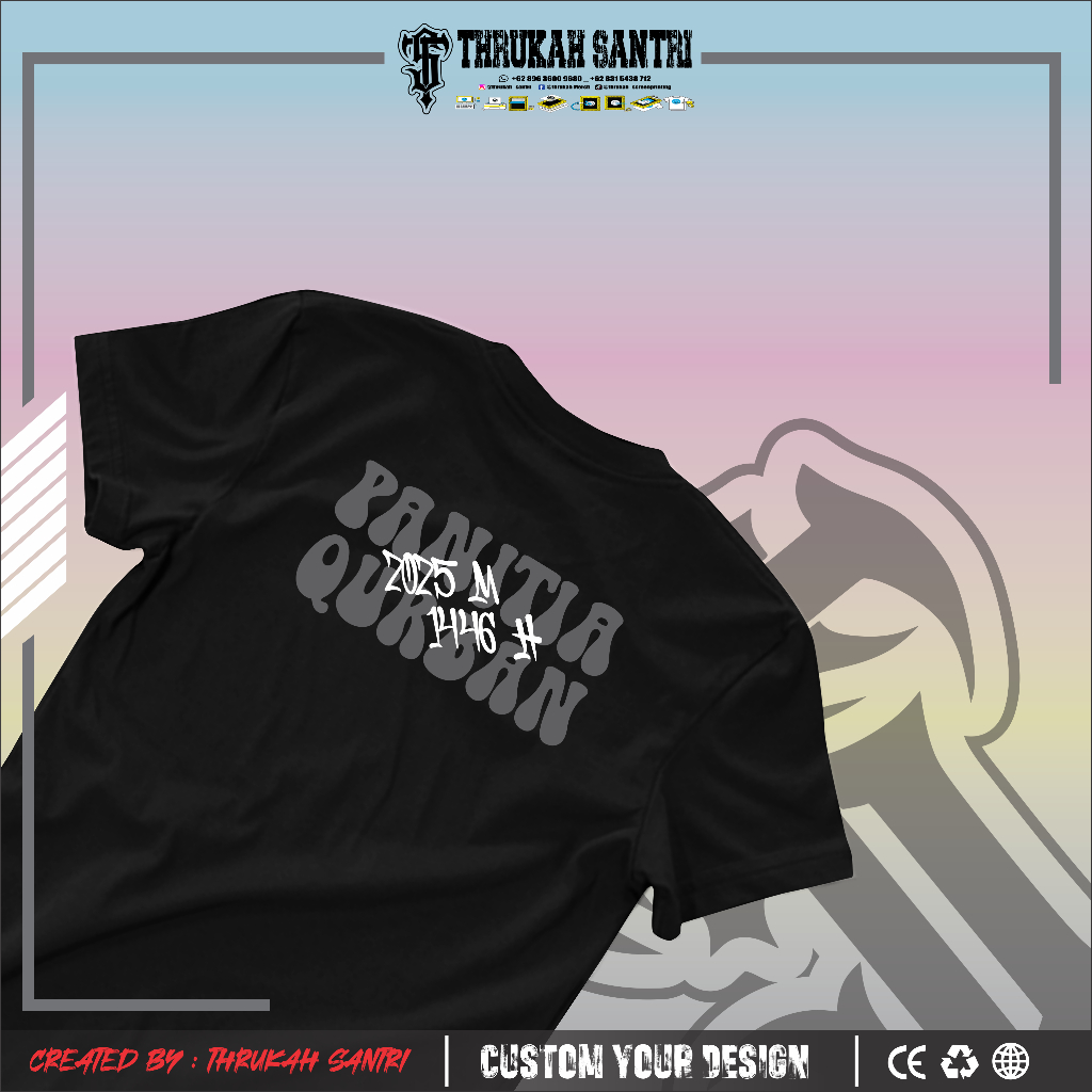 Kaos Idul Adha_Kaos Panitia Qurban