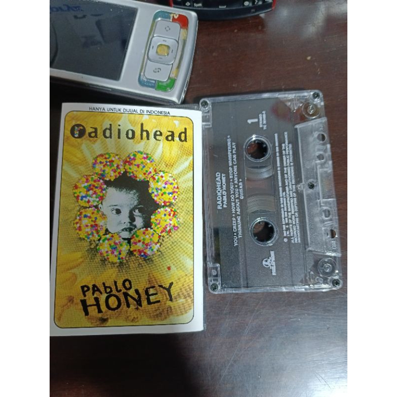 Kaset pita Radiohead album Pablo Honey