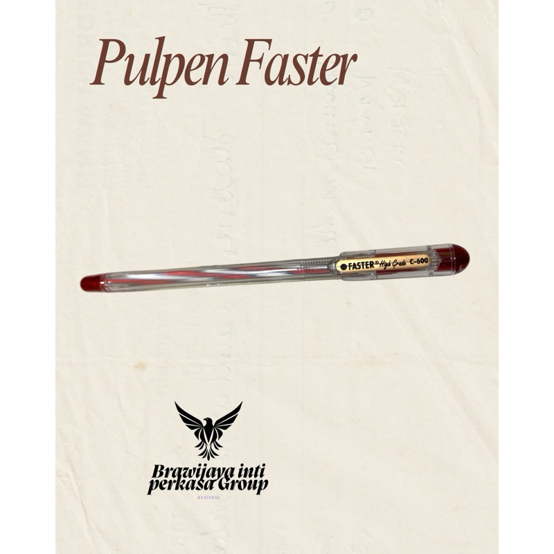 

Pulpen 0.7 mm Faster C-600