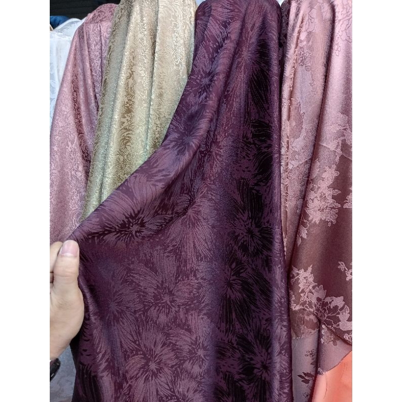 Dya369 Bahan Armani Jaguar Silk / Bahan Kain Jaguar Silk Armani Motif / Kain Jaguar Motif Premium