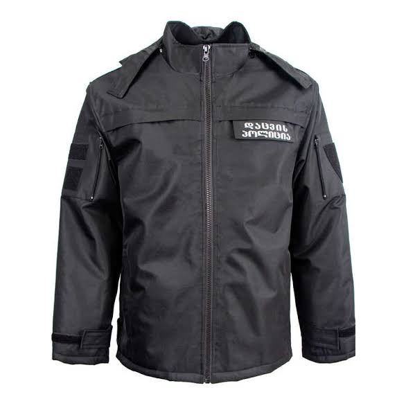 Jaket Security Satpam HOODIE  Hitam Terbaru