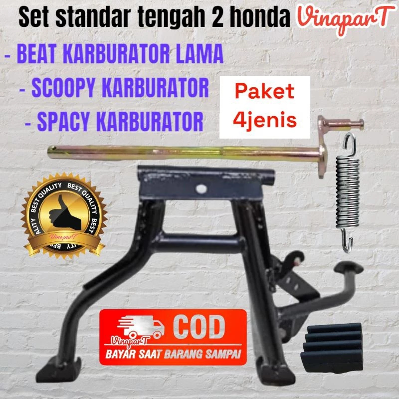 Standar tengah standar 2 honda beat karbu kvy scoopy karbu kyt merk win