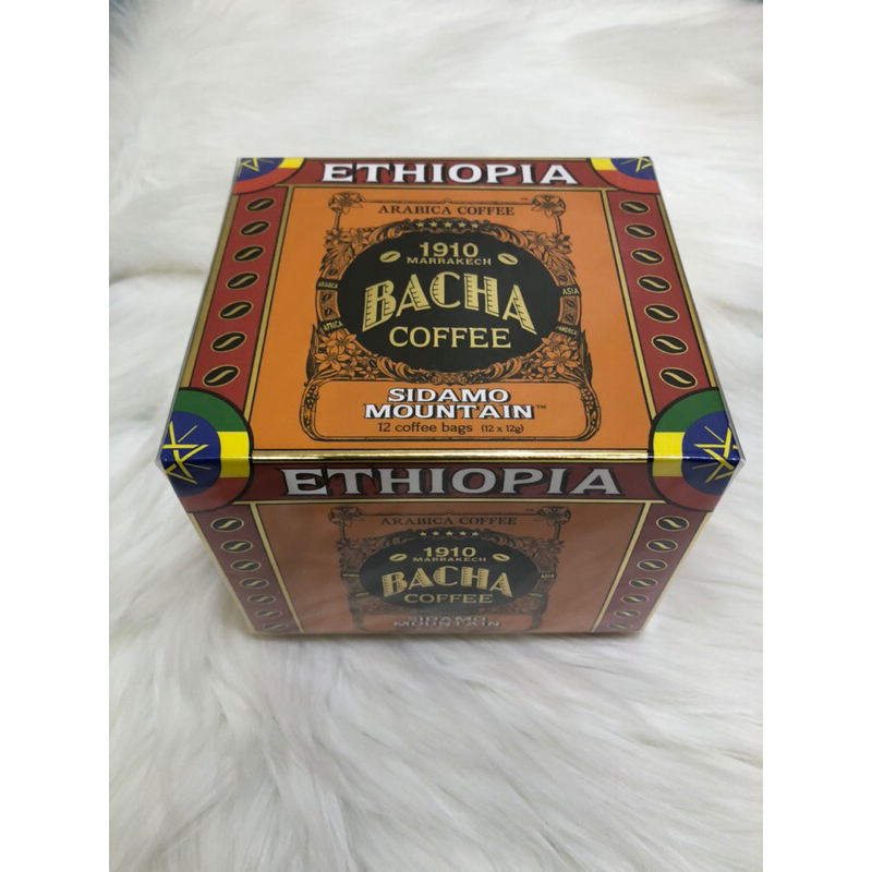 

Sidamo Mountain Ethiopia Bacha Coffee Gift Box Fine Flavoured Kopi Bubuk Arabika Arabica