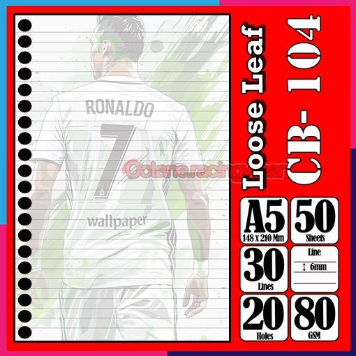 

Loose Leef Leaf A5 Isi 50 Lembar Klub Bola Sepak Bola Arsenal Barca real Madrid Mu Machester United Juventus Persib Persija Logo Binder Karakter Polos Buku Anak Sekolah Kuliah refil Refill Vol-02