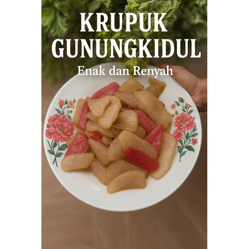 

Kerupuk Gunungkidul Asli – Kerupuk Pati Bawang Tradisional | Kerupuk Gunungkidul Gurih dan Renyah – Oleh-oleh Khas Jogja | Kerupuk Tradisional Gunungkidul – Kerupuk Pati Bawang Gurih