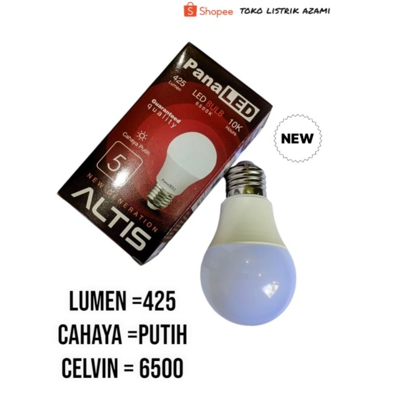 LED Panaled 5w,Lampu LED Panaled Altis