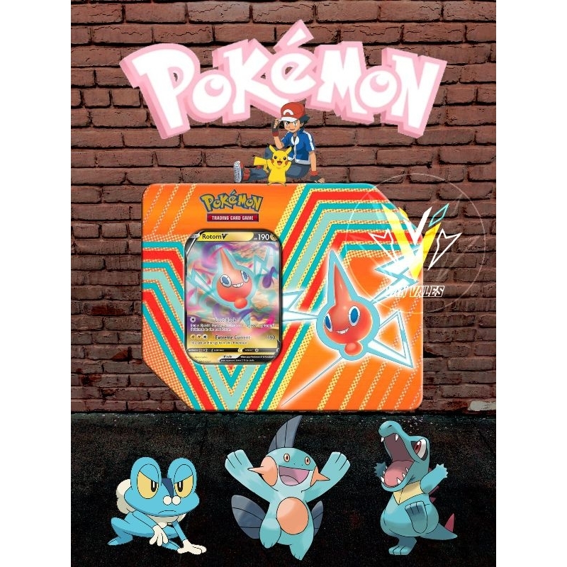 Pokemon Rotom V Hiden Potential tin TCG