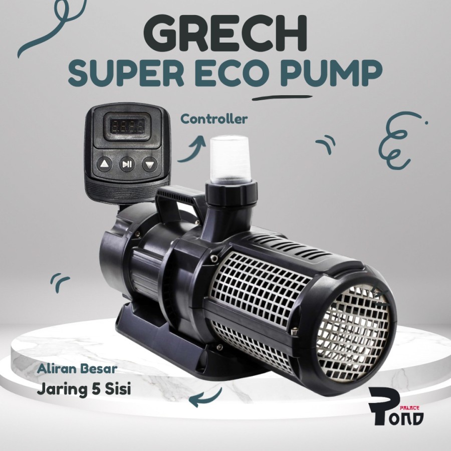 Water Variable Frequncy Pump Sunsun Grech CET 26000 LPH Pompa Control