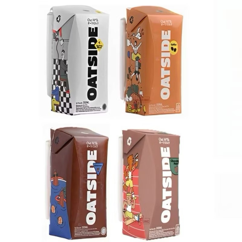 

OATSIDE Mini Straw Oat Milk 200ml (6pcs) (Kemasan dengan Sedotan)
