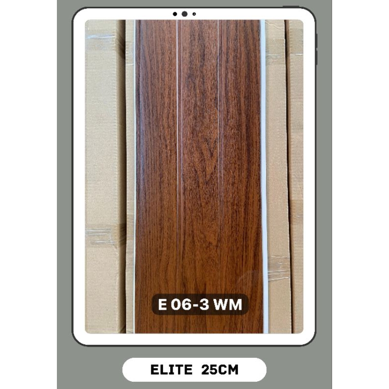 Plafon PVC Merk Elite Doff Laminated tipe E06-3WM